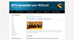Desktop Screenshot of mtv-isenbuettel.com