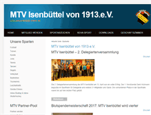 Tablet Screenshot of mtv-isenbuettel.com